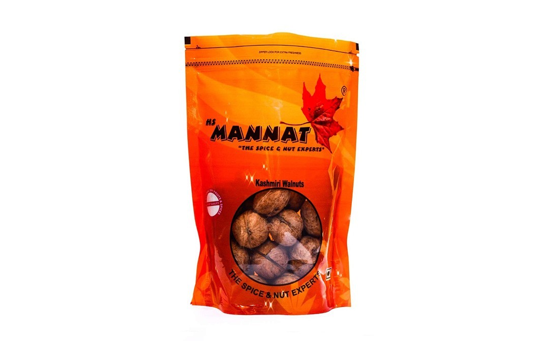 Mannat Kashmiri Walnuts    Pack  500 grams